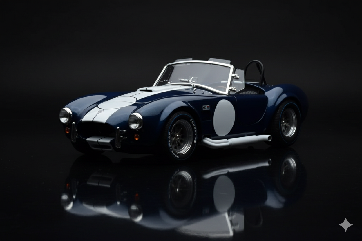Shelby Cobra 427 S/C Dark Blue Kyosho 1/18