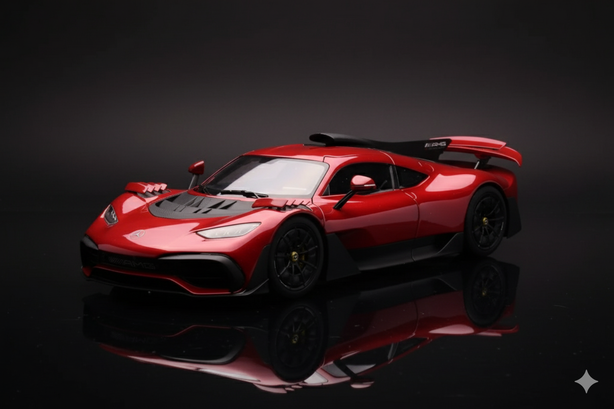 Mercedes AMG One Metal Red Kilo Works 1/18