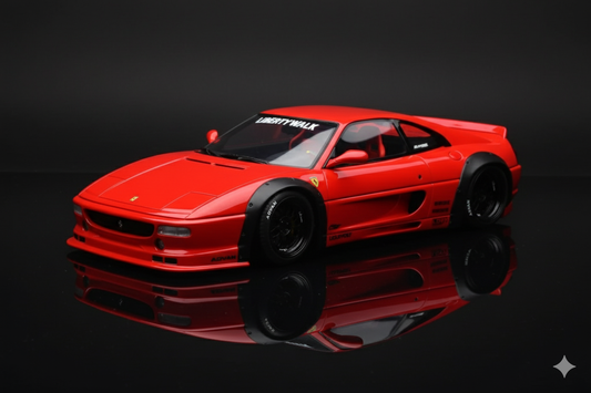 Ferrari F355 Liberty Walk Red GT Spirit 1/18