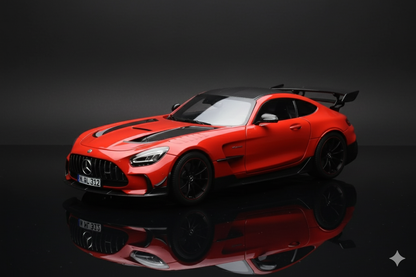Mercedes AMG GT Black Series Red Asia Exclusive Norev 1/18