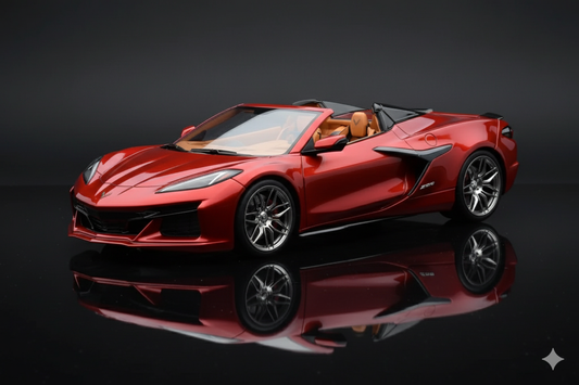 Chevrolet Corvette C8 Z06 Cabrio Red Mist GT Spirit 1/18