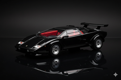Lamborghini Countach LP 5000 Quattrovalvole Black Kyosho 1/18