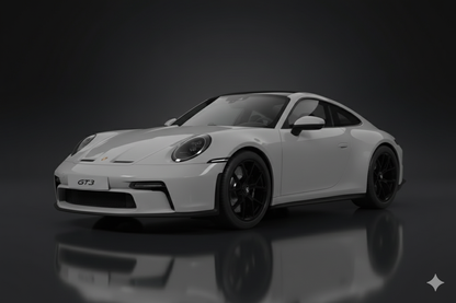 Porsche 911 992 GT3 Touring Grey GT Spirit 1/12