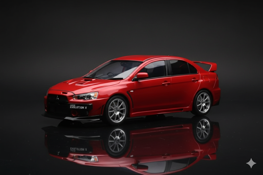 Mitsubishi Lancer Evo X FQ 400 Red Otto 1/18