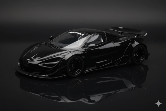 McLaren 720S LB Works Black GT Spirit 1/18