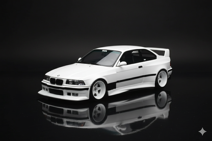 BMW M3 GTR E36 Khyzyl Saleem Alpine White Otto 1/18