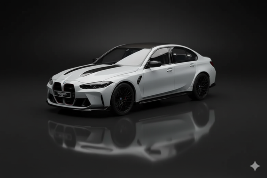 BMW M3 G80 CS Brooklyn Grey Metallic GT Spirit 1/18