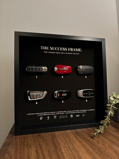 The Success Frame | 35x35 Luxury Wall Art Decór | LIMITED EDITION