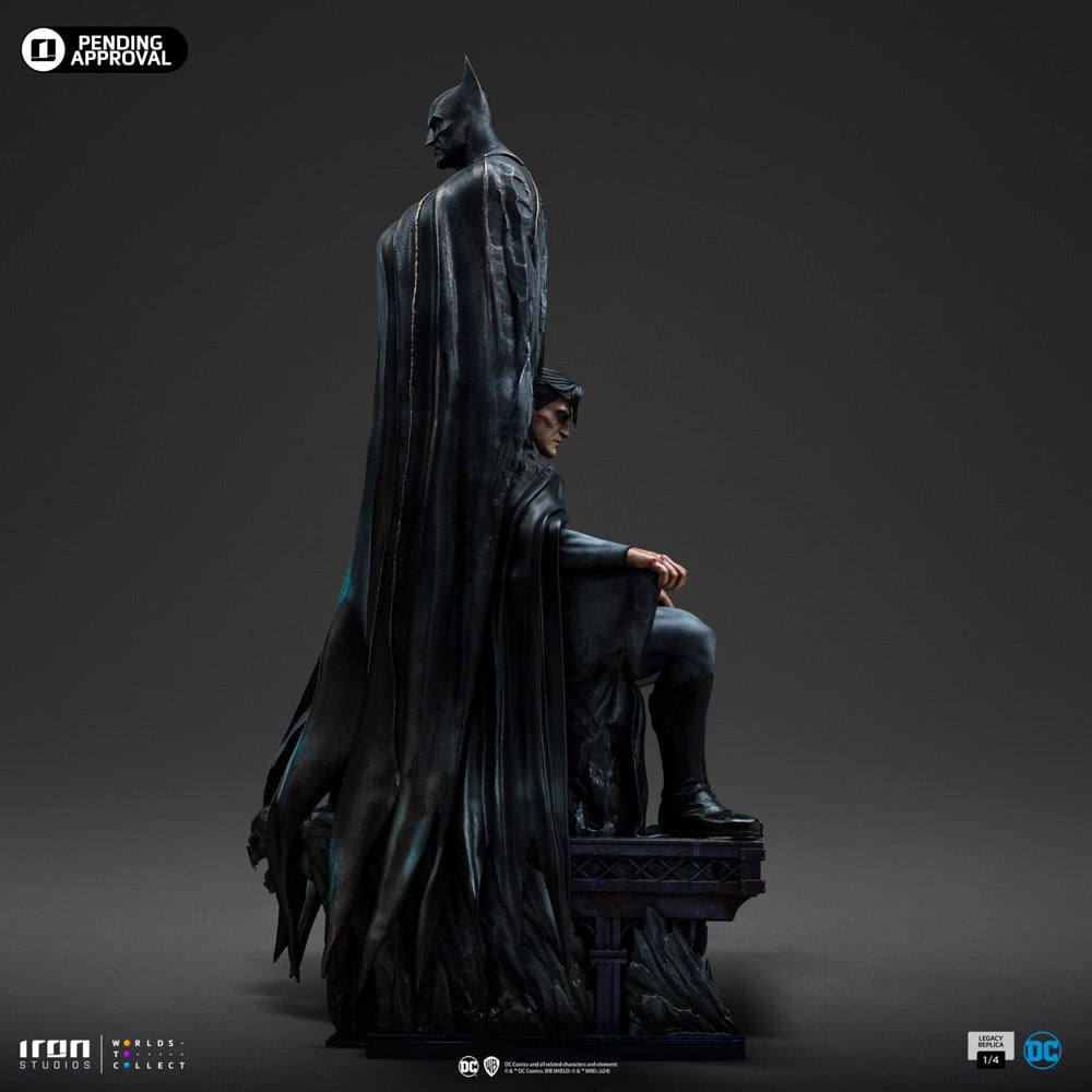 Batman and Bruce Wayne Quarter Scale Statue