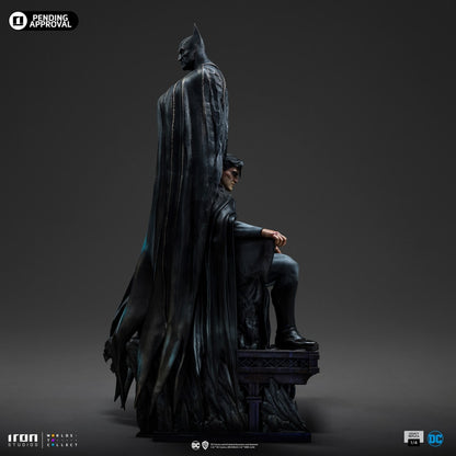 Batman and Bruce Wayne Quarter Scale Statue