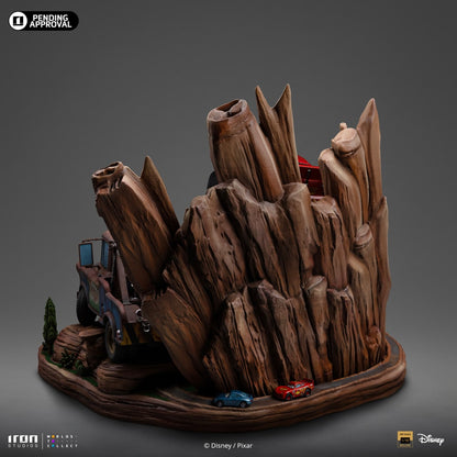 Lightning McQueen & Tow Mater Deluxe 1:10 Scale Statue