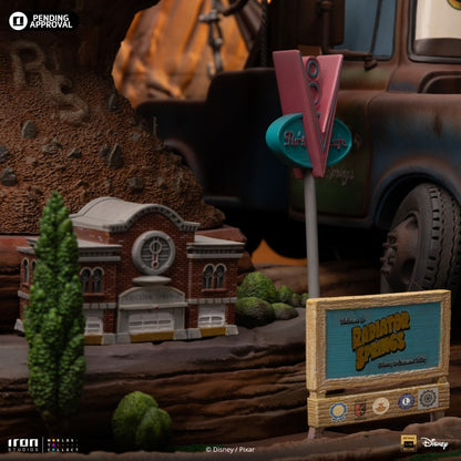 Lightning McQueen & Tow Mater Deluxe 1:10 Scale Statue