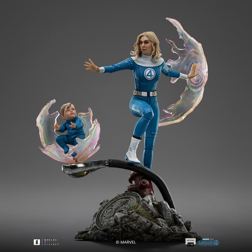 Invisible Woman 1:10 Scale Statue