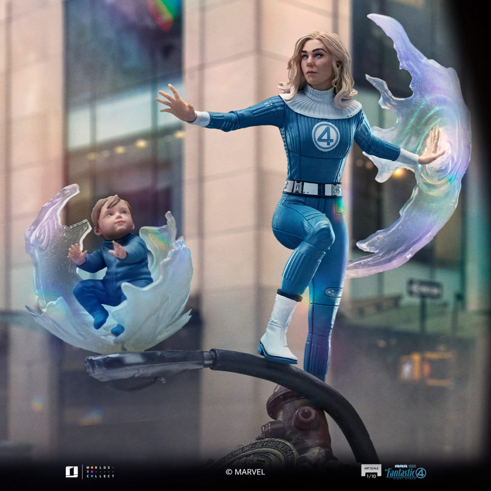 Invisible Woman 1:10 Scale Statue