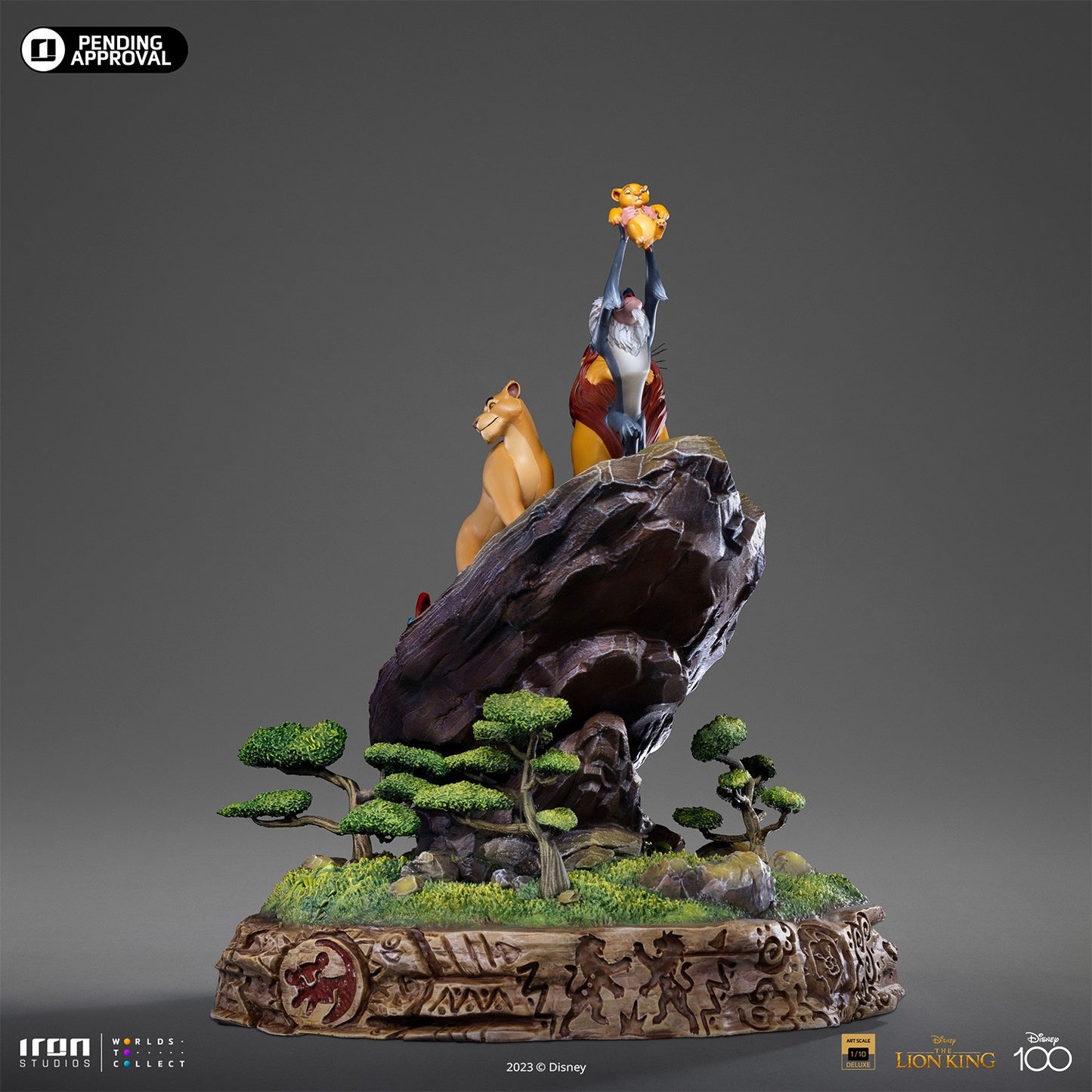 Lion King Deluxe Statue - Art Scale 1:10