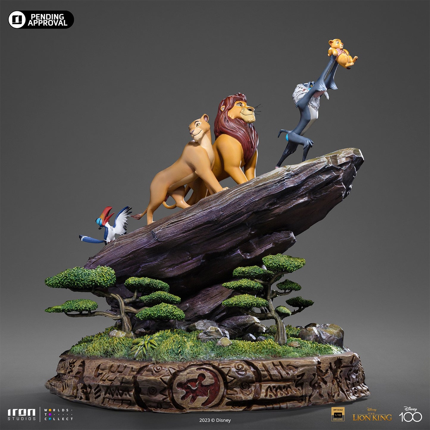 Lion King Deluxe Statue - Art Scale 1:10