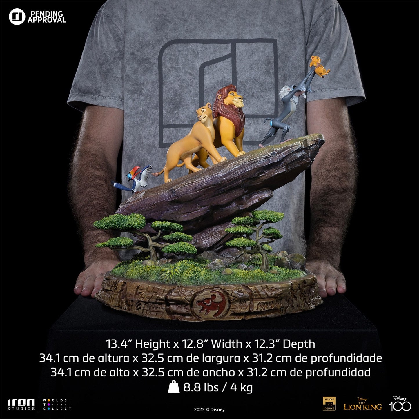 Lion King Deluxe Statue - Art Scale 1:10