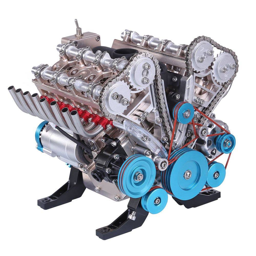 Build Your Own V8 Engine – Metal Model Kit