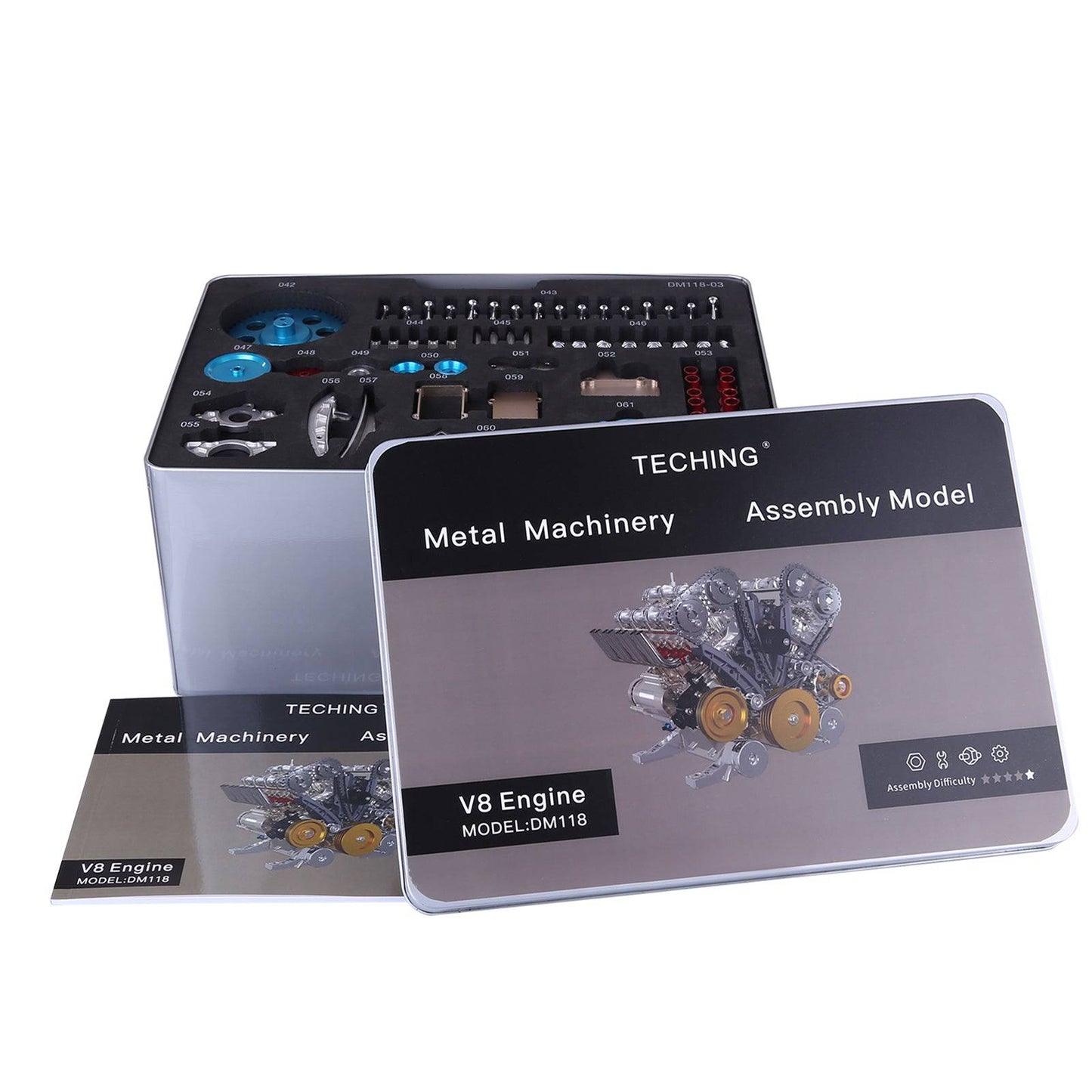 Build Your Own V8 Engine – Metal Model Kit