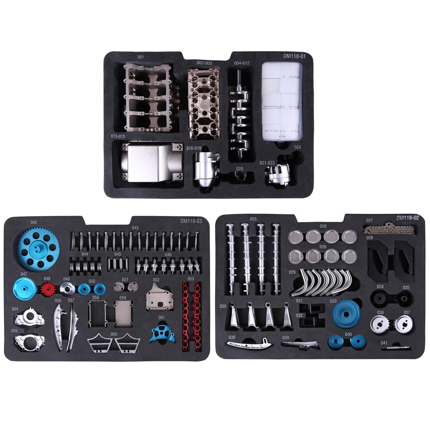 Build Your Own V8 Engine – Metal Model Kit