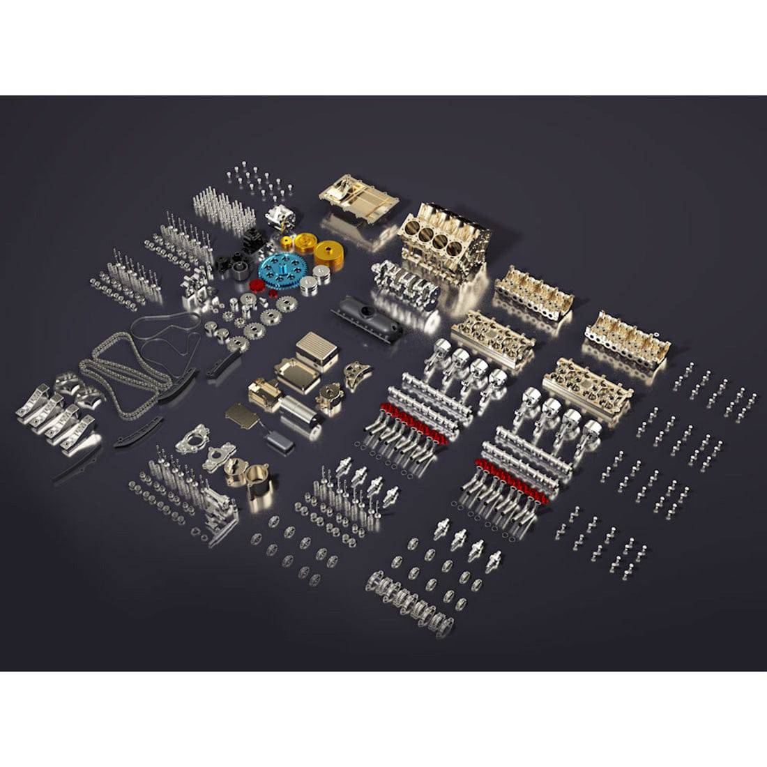 Build Your Own V8 Engine – Metal Model Kit