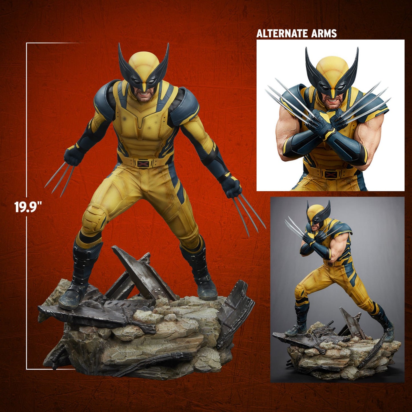 Wolverine Quarter Scale Statue